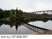 Река Воукса. Стоковое фото, фотограф Ольга Аблекова / Фотобанк Лори