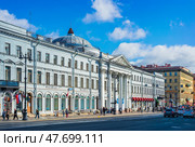 Дом Голландской церкви, Невский проспект, Санкт-Петербург. Редакционное фото, фотограф Baturina Yuliya / Фотобанк Лори