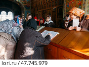 Малиновский староверческий скит. Нижегородская область, Борский район. Церковь Казанской иконы Божьей Матери. Редакционное фото, фотограф Юлия Киселёва / Фотобанк Лори