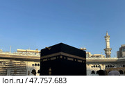 The great and sacred Kaaba close-up. Редакционное фото, фотограф Луиза Налимова / Фотобанк Лори