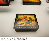 Выставка современных работ художников Палеха. Редакционное фото, фотограф Мария Сергеева / Фотобанк Лори
