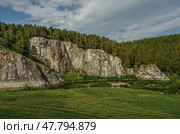 Summer landscape. Russia. Ural. Стоковое фото, фотограф Сергей Завьялов / Фотобанк Лори