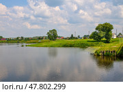Река Юрга. Село Юргинское. Тюменская область (2016 год). Стоковое фото, фотограф Александр Тараканов / Фотобанк Лори