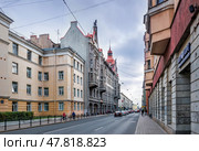 Вознесенский проспект, Дом городских учреждений, Санкт-Петербург. Стоковое фото, фотограф Baturina Yuliya / Фотобанк Лори