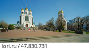 Храмовый комплекс в центре Калининграда. Редакционное фото, фотограф Ольга Дмитренко / Фотобанк Лори