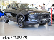 Автомобиль JETOUR DASHING в автосалоне Авторусь. Московская область, Подольск, пр-т Юных Ленинцев, дом 1И. Редакционное фото, фотограф Яна Королёва / Фотобанк Лори