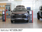 Автомобиль JETOUR DASHING в автосалоне Авторусь. Московская область, Подольск, пр-т Юных Ленинцев, дом 1И. Редакционное фото, фотограф Яна Королёва / Фотобанк Лори