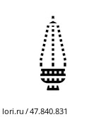 censer byzantine glyph icon vector illustration. Стоковая иллюстрация, иллюстратор Vectorwin / Фотобанк Лори