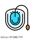 sitz bath intimate care color icon vector illustration. Стоковая иллюстрация, иллюстратор Vectorwin / Фотобанк Лори