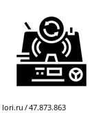granulation pharmaceutical production glyph icon vector illustration. Стоковая иллюстрация, иллюстратор Vectorwin / Фотобанк Лори