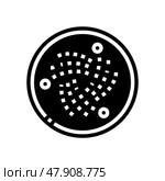 iota cryptocurrency glyph icon vector illustration. Стоковая иллюстрация, иллюстратор Vectorwin / Фотобанк Лори