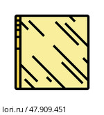acrylic thermoplastic color icon vector illustration. Стоковая иллюстрация, иллюстратор Vectorwin / Фотобанк Лори