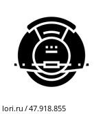 electrical monowheel glyph icon vector illustration. Стоковая иллюстрация, иллюстратор Vectorwin / Фотобанк Лори