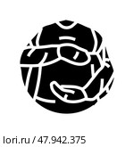 obstetric care gynecologist glyph icon vector illustration. Стоковая иллюстрация, иллюстратор Vectorwin / Фотобанк Лори