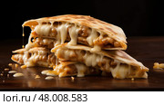 burrito delicious mexican food mouthwatering ai generated. Стоковое AI-изображение, AI-художник Vectorwin / Фотобанк Лори