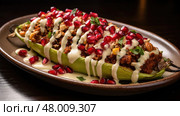 salsa dish mexican food chiles ai generated. Стоковое AI-изображение, AI-художник Vectorwin / Фотобанк Лори