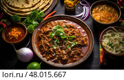 tacos meat mexican food birria ai generated. Стоковое AI-изображение, AI-художник Vectorwin / Фотобанк Лори