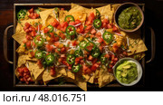 enchiladas top mexican food ai generated. Стоковое AI-изображение, AI-художник Vectorwin / Фотобанк Лори