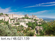 panorama of Gordes. Стоковое фото, фотограф Anastasy Yarmolovich / Фотобанк Лори