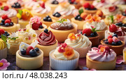 brownie tasty dessert food ai generated. Стоковое AI-изображение, AI-художник Vectorwin / Фотобанк Лори