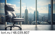 modern chair business background ai generated. Стоковое AI-изображение, AI-художник Vectorwin / Фотобанк Лори