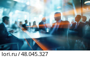 indistinct blur blurry business ai generated. Стоковое AI-изображение, AI-художник Vectorwin / Фотобанк Лори