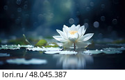 marsh tidal swamp landscape ai generated. Стоковое AI-изображение, AI-художник Vectorwin / Фотобанк Лори