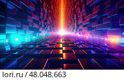 trance futuristic electronic background ai generated. Стоковое AI-изображение, AI-художник Vectorwin / Фотобанк Лори