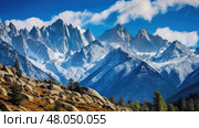 valley fault block mountains ai generated. Стоковое AI-изображение, AI-художник Vectorwin / Фотобанк Лори