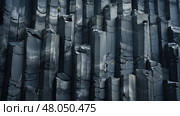 formation basalt columns landscape ai generated. Стоковое AI-изображение, AI-художник Vectorwin / Фотобанк Лори