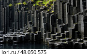 formation basalt columns landscape ai generated. Стоковое AI-изображение, AI-художник Vectorwin / Фотобанк Лори