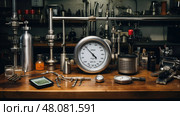 burner brewing equipment ai generated. Стоковое AI-изображение, AI-художник Vectorwin / Фотобанк Лори