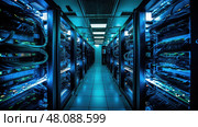 server networking equipment ai generated. Стоковое AI-изображение, AI-художник Vectorwin / Фотобанк Лори