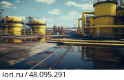 toxins environment chemical plant ai generated. Стоковое AI-изображение, AI-художник Vectorwin / Фотобанк Лори