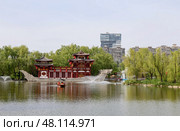 Парк Tang Paradise в Сиане, Китай. Редакционное фото, фотограф Римма Тельнова / Фотобанк Лори