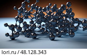 filling carbon molecule ai generated. Стоковое AI-изображение, AI-художник Vectorwin / Фотобанк Лори