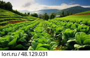 eco bio agriculture ai generated. Стоковое AI-изображение, AI-художник Vectorwin / Фотобанк Лори