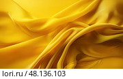 texture yellow background silk ai generated. Стоковое AI-изображение, AI-художник Vectorwin / Фотобанк Лори