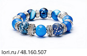 aquamarine blue gem ai generated. Стоковое AI-изображение, AI-художник Vectorwin / Фотобанк Лори
