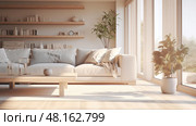 living blurred 3d interior renderings ai generated. Стоковое AI-изображение, AI-художник Vectorwin / Фотобанк Лори