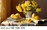 vibrant gradient yellow ai generated. Стоковое AI-изображение, AI-художник Vectorwin / Фотобанк Лори