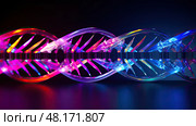 electrophoresis grey background science ai generated. Стоковое AI-изображение, AI-художник Vectorwin / Фотобанк Лори