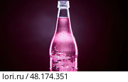 lemonde pink transparent A pink transparent plastic bottle ai generated. Стоковое AI-изображение, AI-художник Vectorwin / Фотобанк Лори