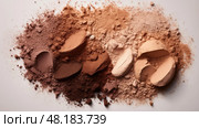 taupe light brown powder ai generated. Стоковое AI-изображение, AI-художник Vectorwin / Фотобанк Лори