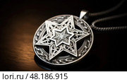 jewish star of david ai generated. Стоковое AI-изображение, AI-художник Vectorwin / Фотобанк Лори