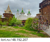Old Izmailovsky Kremlin in Moscow (2024 год). Редакционное фото, фотограф Саблин Станислав / Фотобанк Лори
