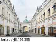 Moscow Tretyakovsky proezd. Редакционное фото, фотограф Мария Паина / Фотобанк Лори
