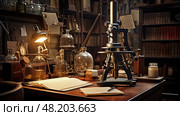 testtubes laboratory equipment ai generated. Стоковое AI-изображение, AI-художник Vectorwin / Фотобанк Лори
