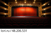 ellipsoidal theatre lights ai generated. Стоковое AI-изображение, AI-художник Vectorwin / Фотобанк Лори
