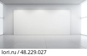 intrigue blurred modern interior blank wall ai generated. Стоковое AI-изображение, AI-художник Vectorwin / Фотобанк Лори